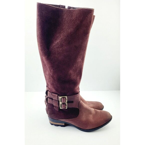 Sorel - Women's Burgundy Lolla Tall II Boot - Size 7.5 - Picture 3 of 9